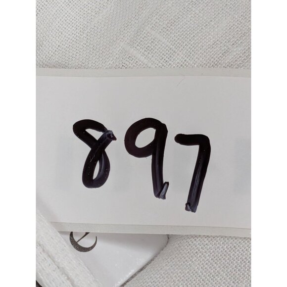 Quince 100% European Linen Dream Quilt 3PC Set Color White Size Full/Queen -NEW - Picture 8 of 8